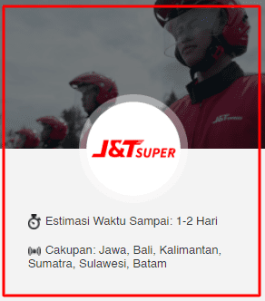 Estimasi J&T Super Express